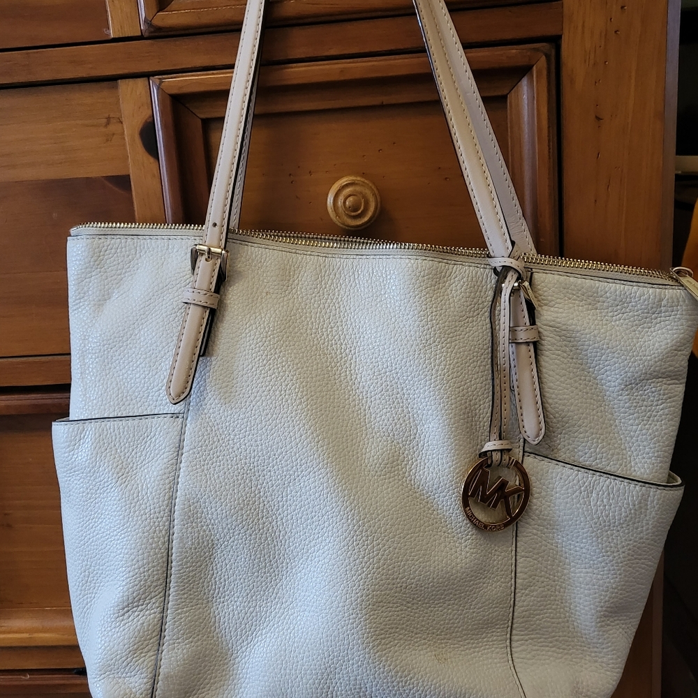 Michael Kors Creme Color Tote
